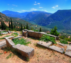 Delphi , Valley of Phocis