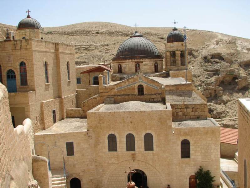 Das Kloster Mar Saba, Judäische Wüste