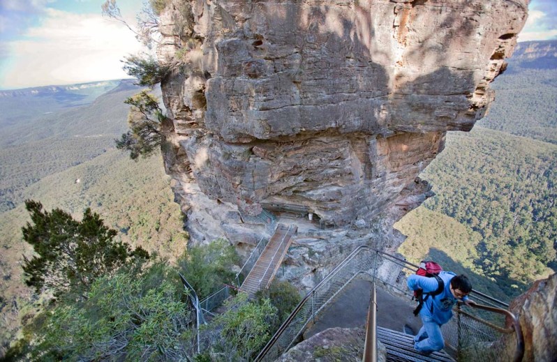 The National Pass Blue Mountain Australia